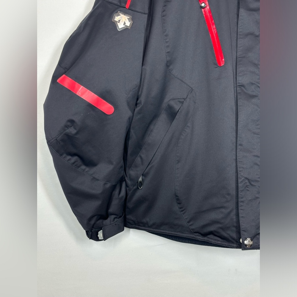 #2640 DESCENTE ION BODIES Hooded Insulated Ski Jacket Men Size EU 52 / US L - Picture 3 of 16